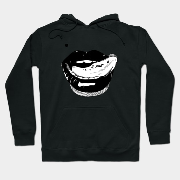 Mouth Hoodie by coclodesign